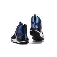  Кроссовки Nike Alphadunk черно-синие с фиолетовым
